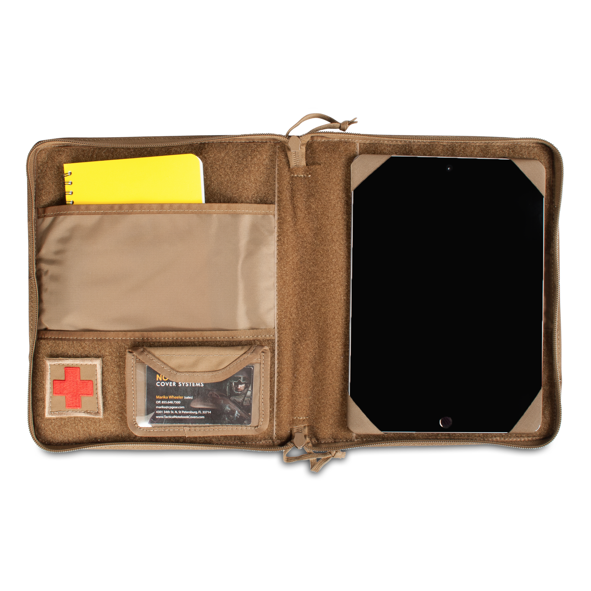 Military iPad/Tablet Cover System w/ Corner Holders