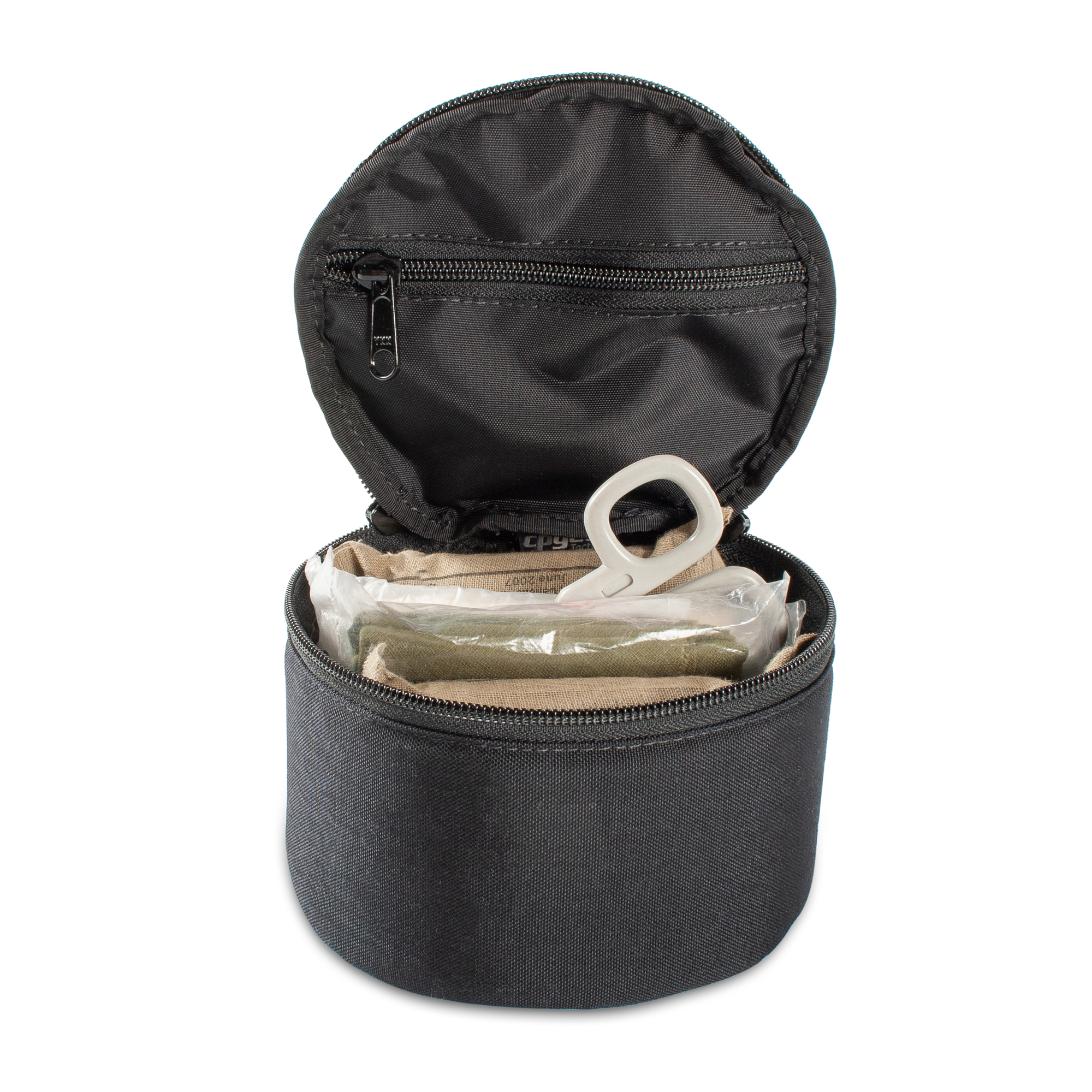 Padded Ear Protection/Round Utility Pouch