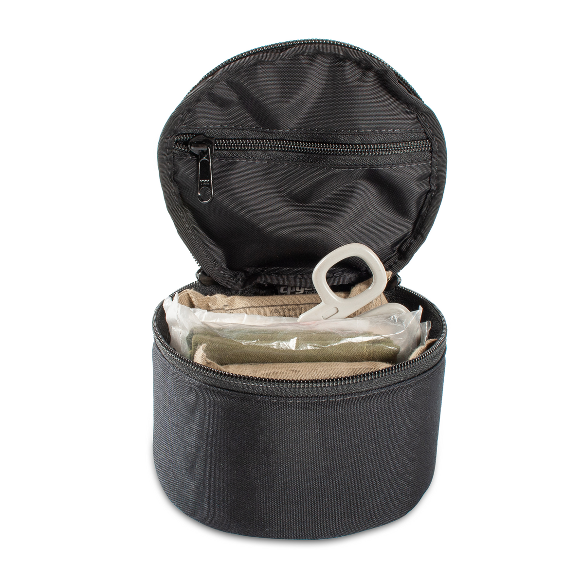 Padded Ear Protection/Round Utility Pouch