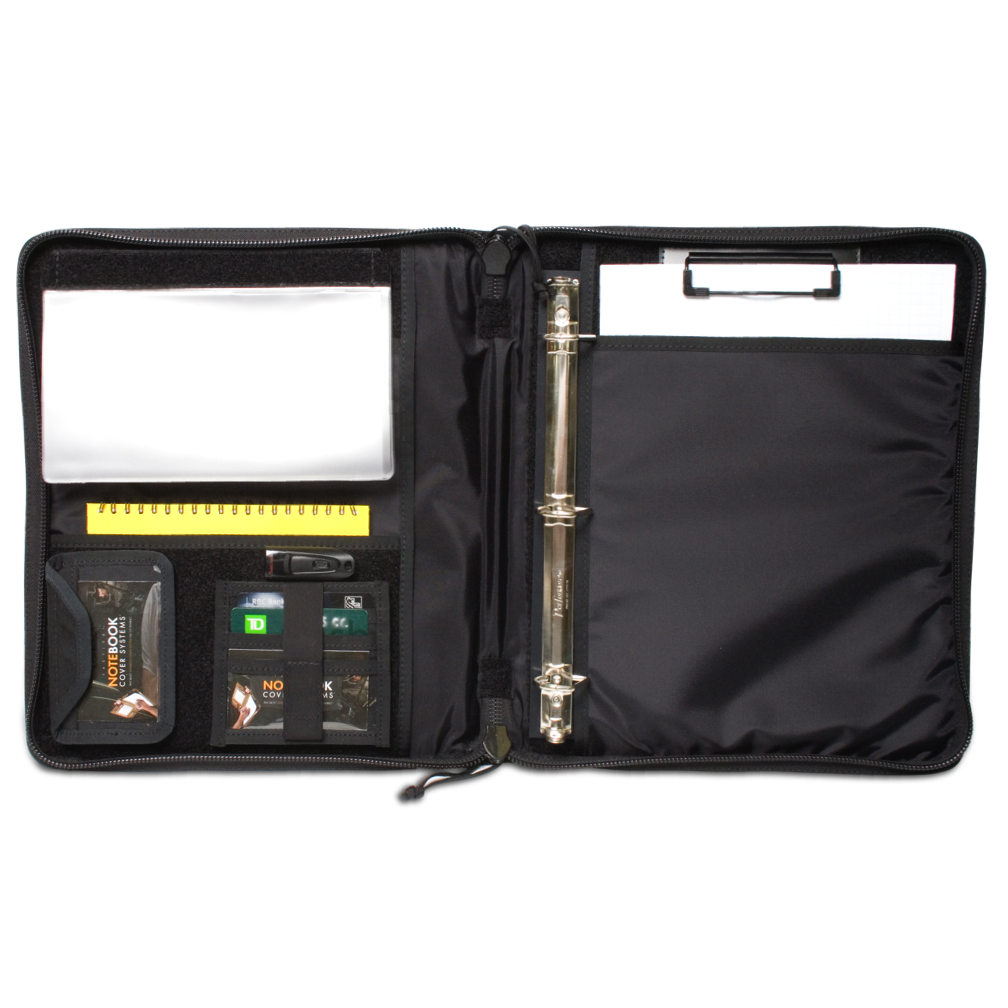 Tactical 3-Ring Cover System (Fits 0.5in-1in Binders)