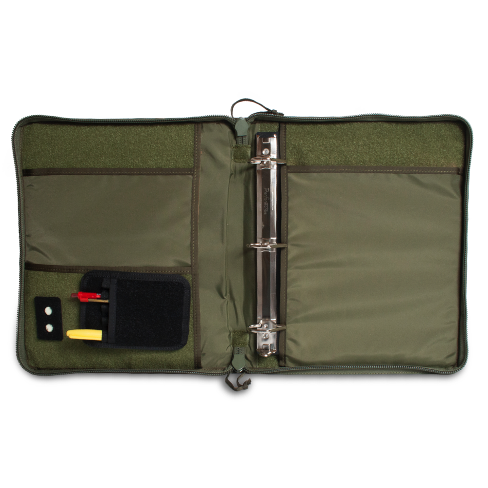 Tactical 3-Ring Cover System (Fits 0.5in-1in Binders)