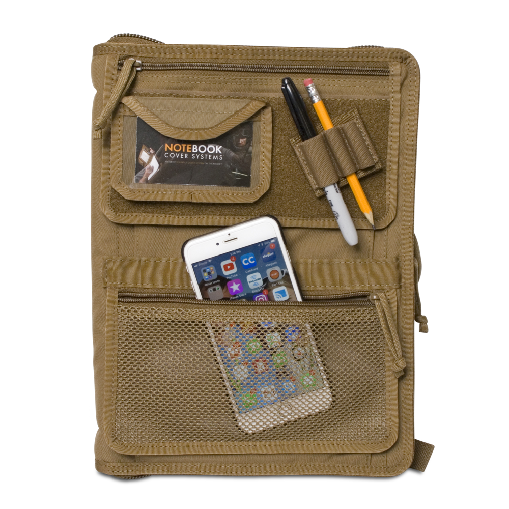 Tactical Admin Notebook Cover System WITH Map Case