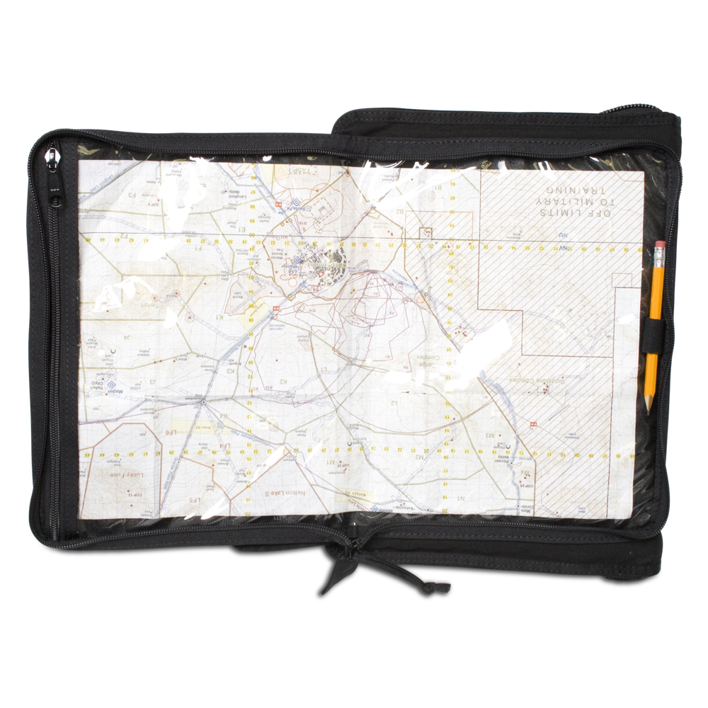 Tactical Admin Notebook Cover System WITH Map Case