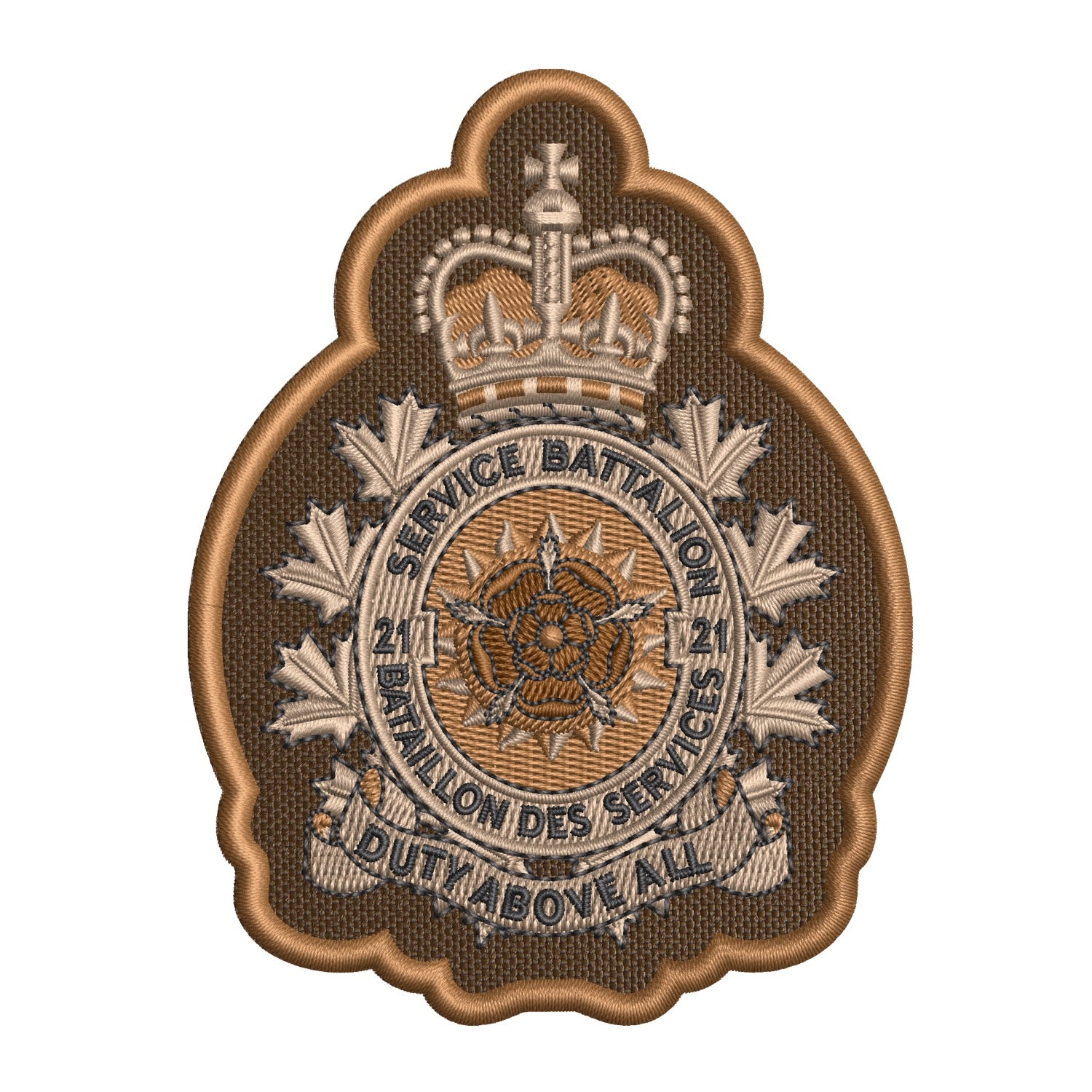 Military Crests: Service Battalion Badges