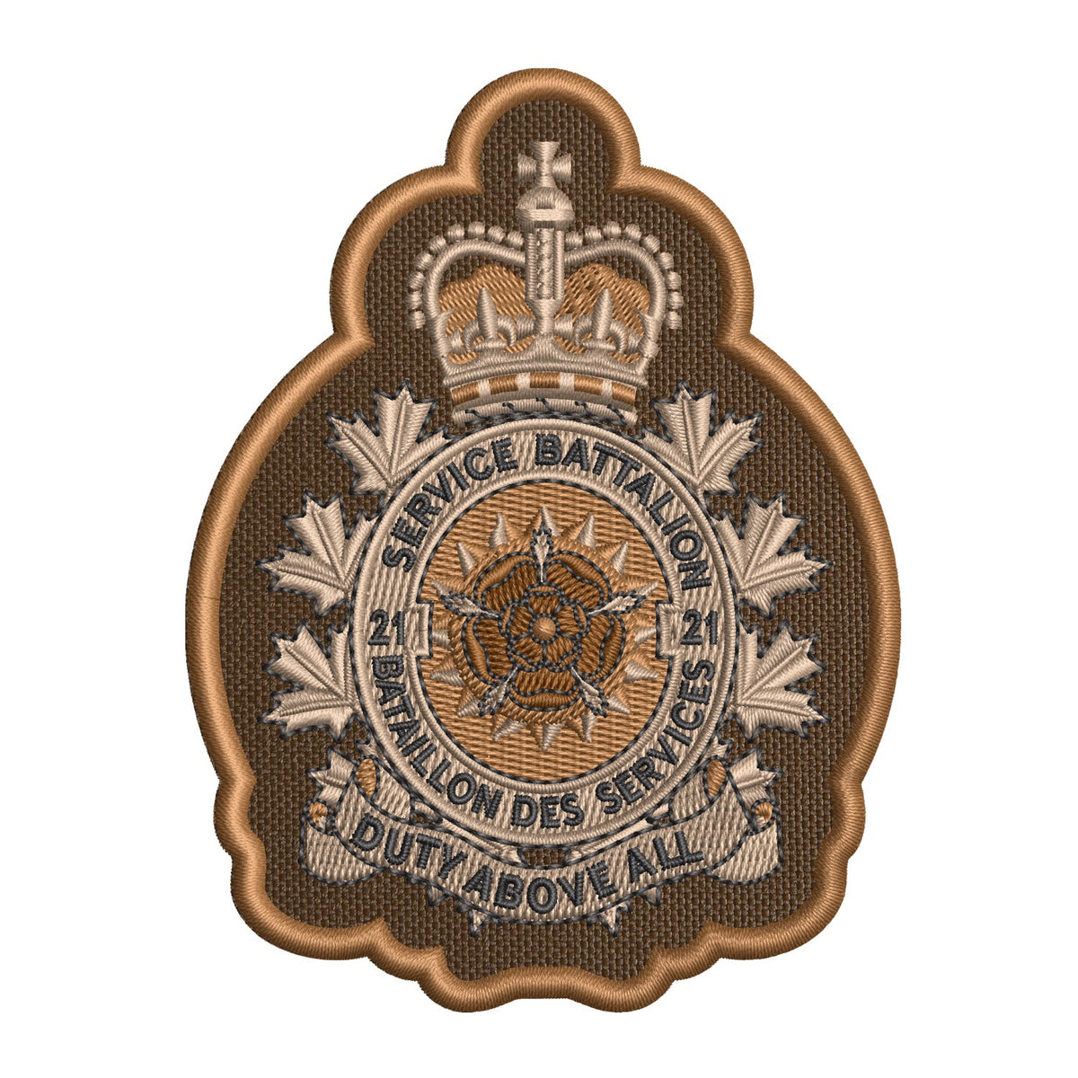 Military Crests: Service Battalion Badges