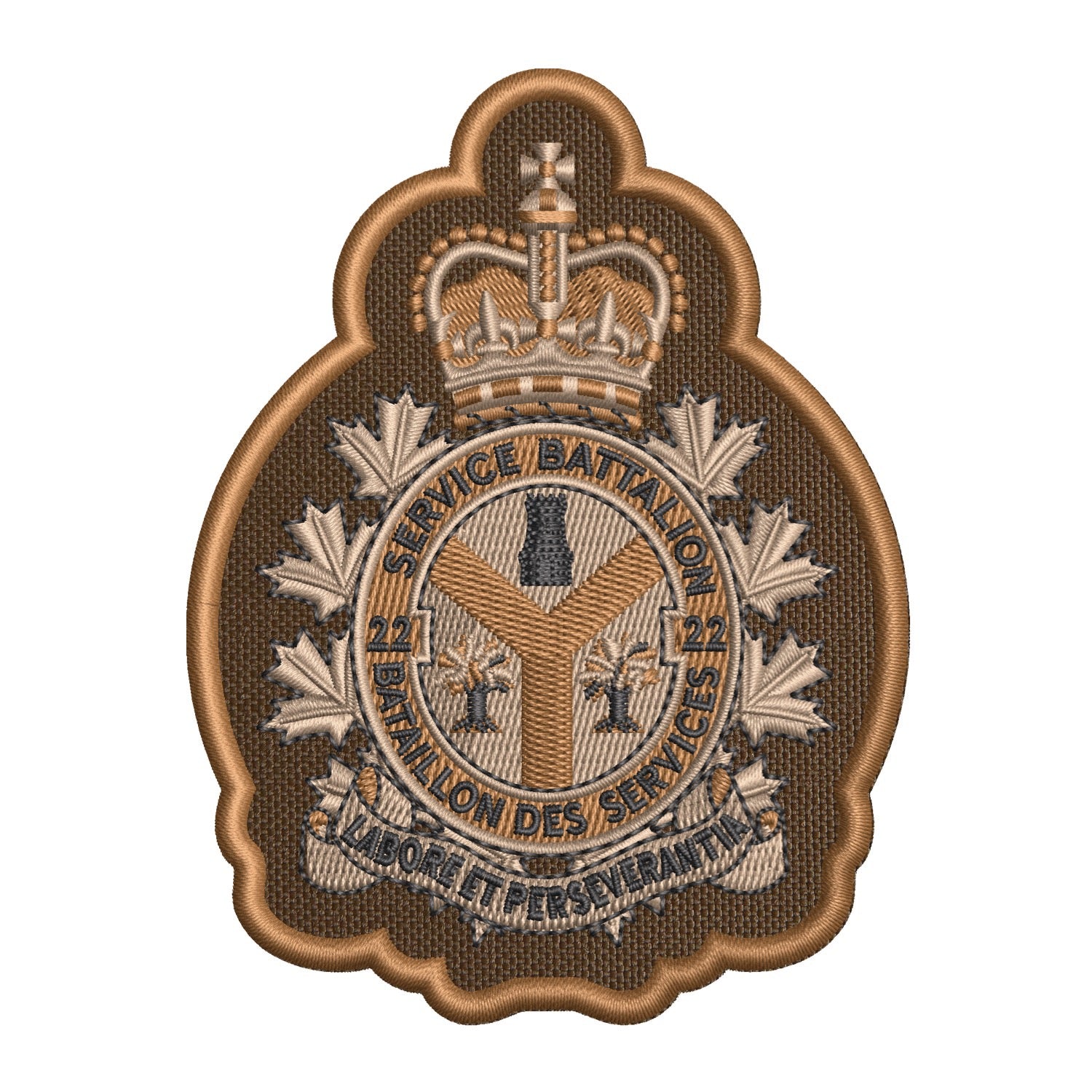 Military Crests: Service Battalion Badges