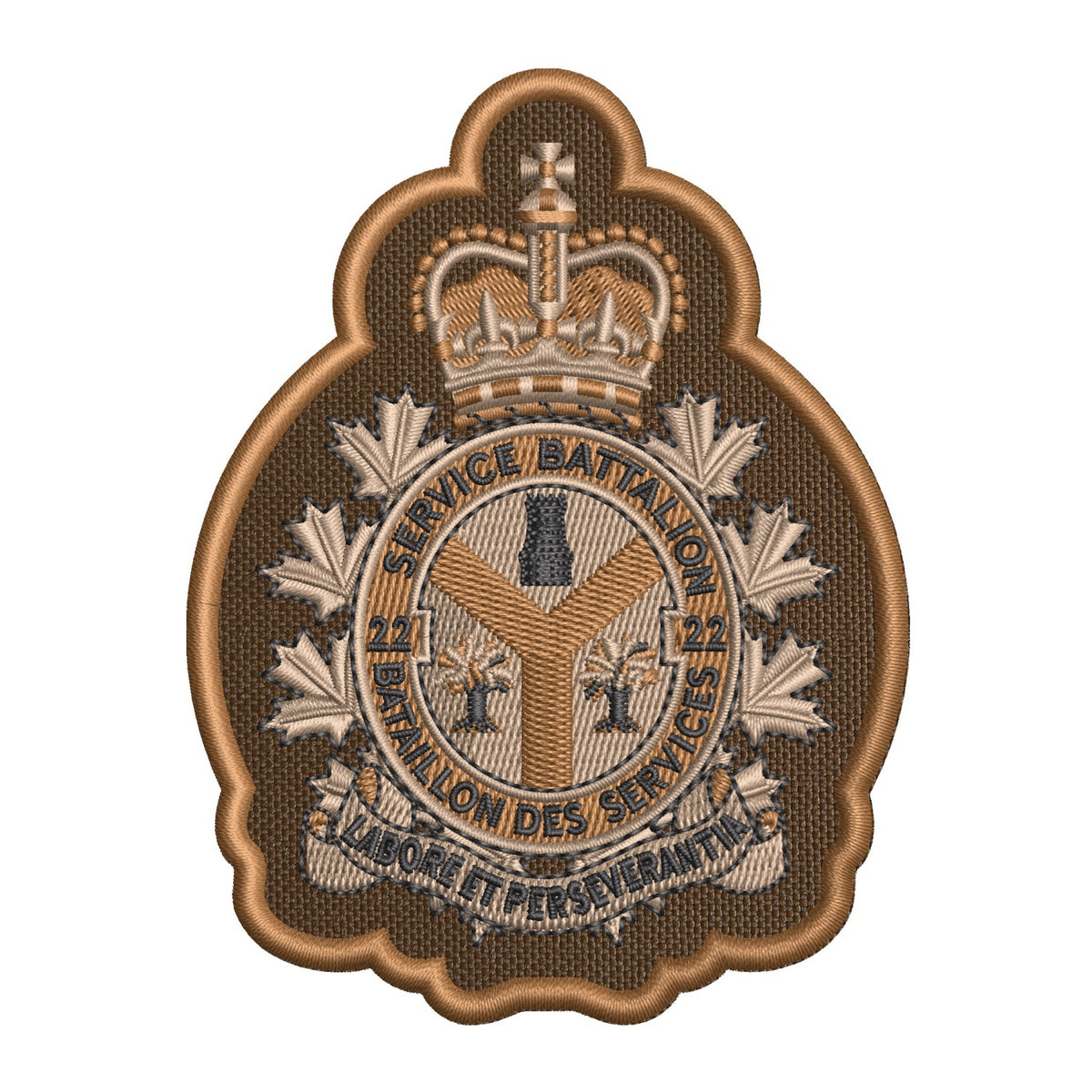 Military Crests: Service Battalion Badges