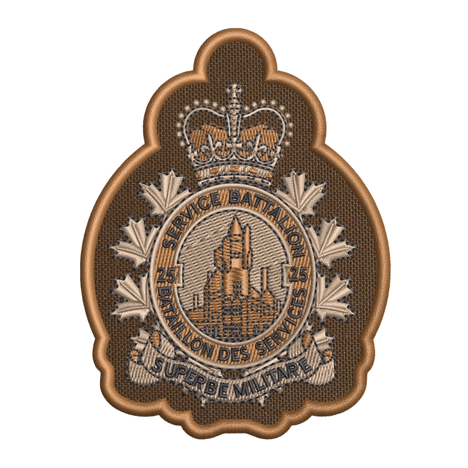 Military Crests: Service Battalion Badges