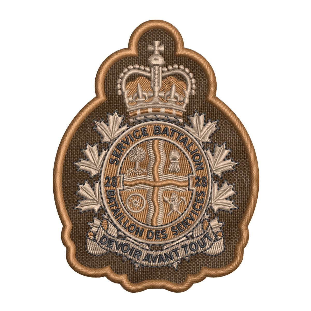 Military Crests: Service Battalion Badges