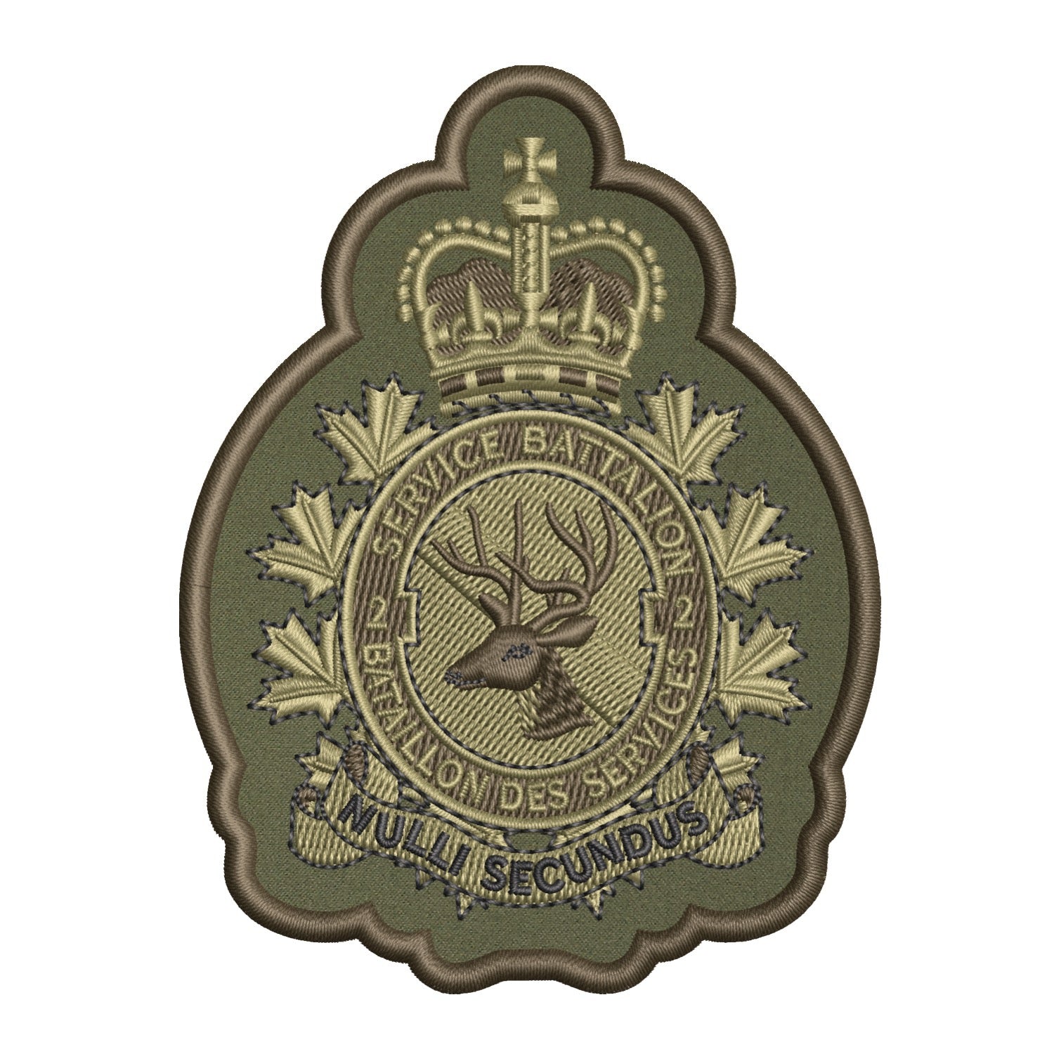 Military Crests: Service Battalion Badges