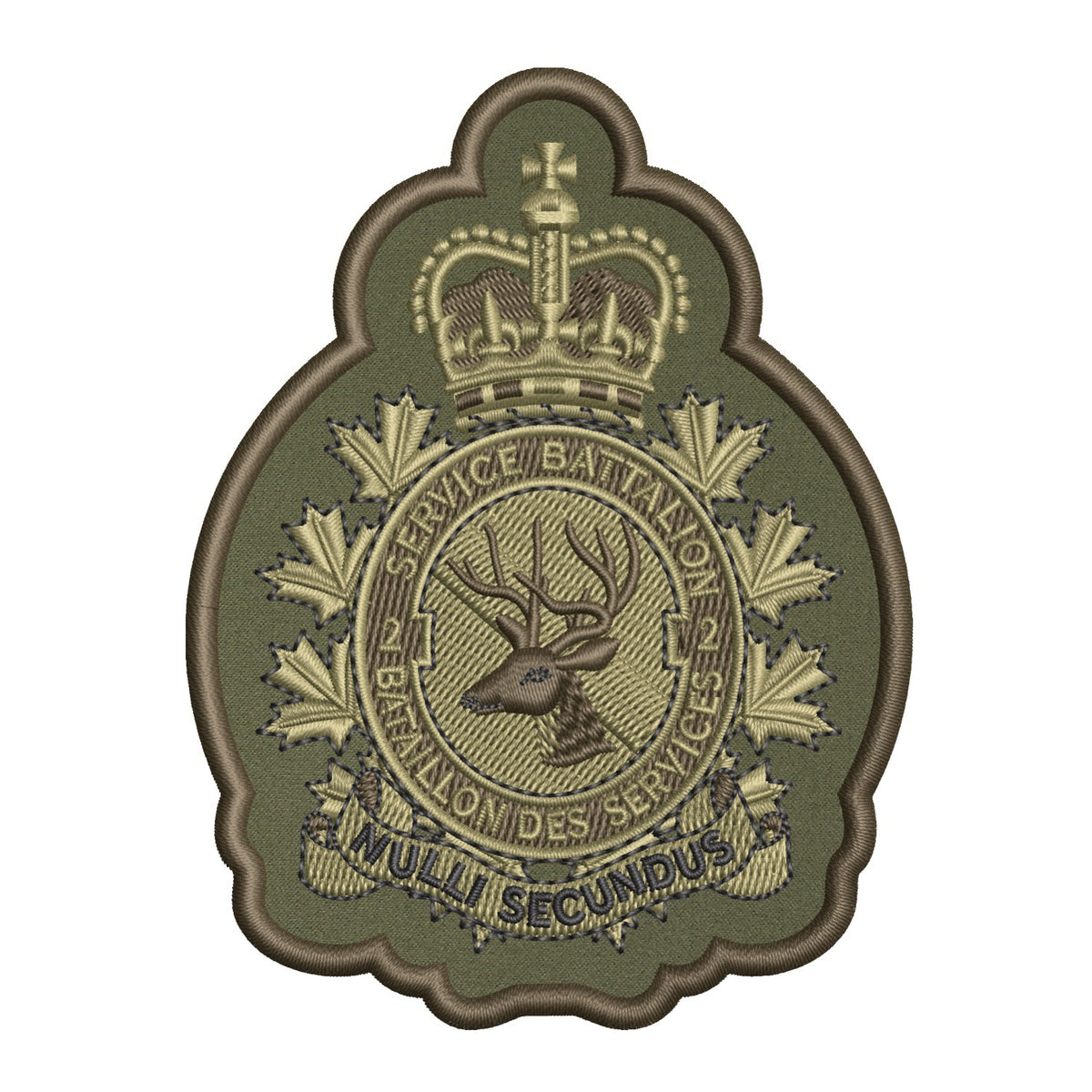 Military Crests: Service Battalion Badges