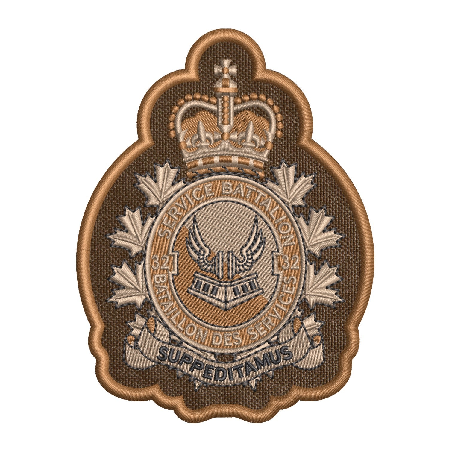 Military Crests: Service Battalion Badges