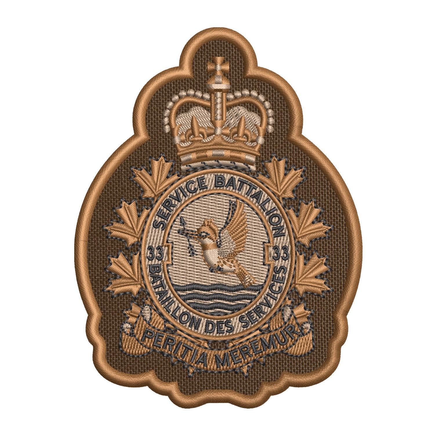 Military Crests: Service Battalion Badges