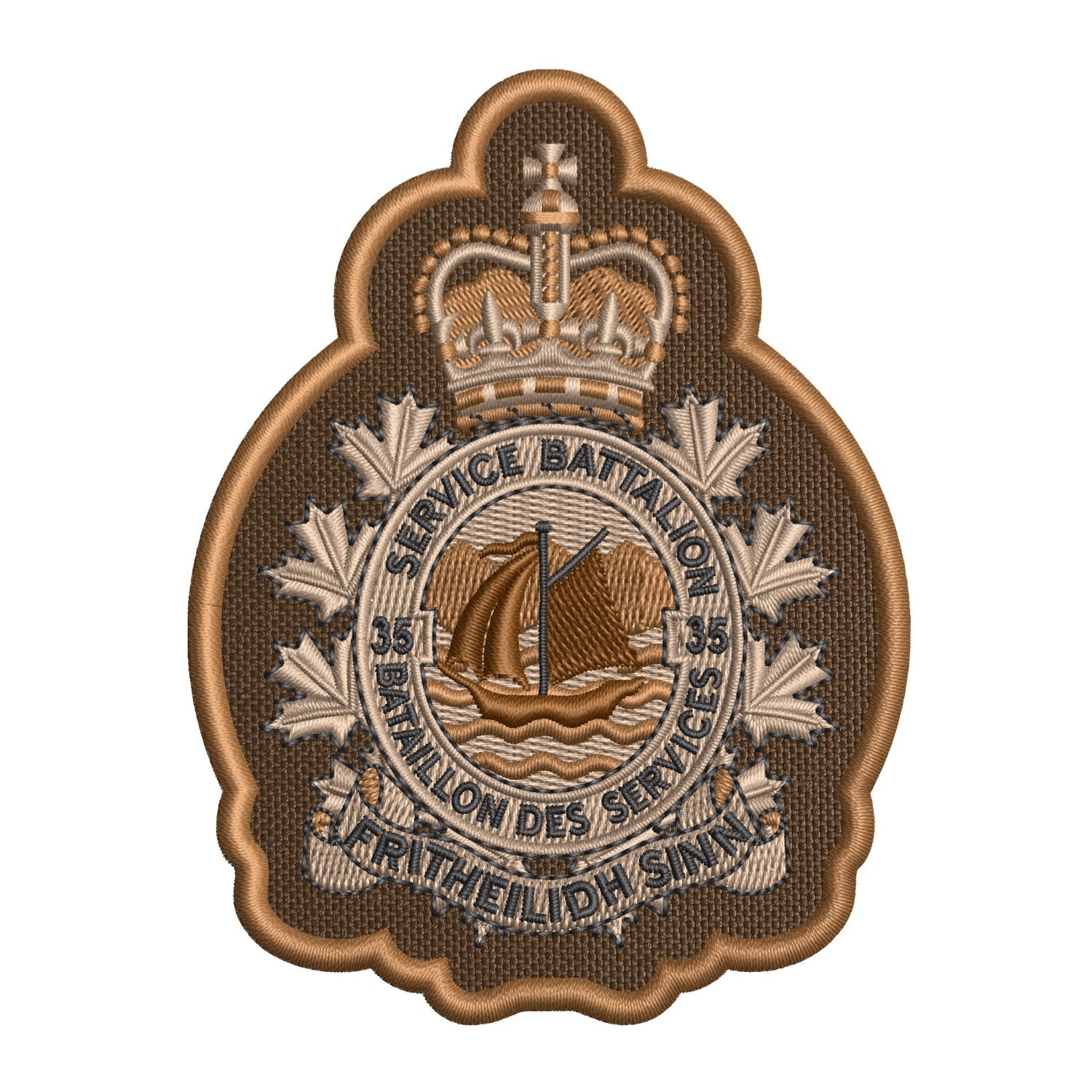 Military Crests: Service Battalion Badges