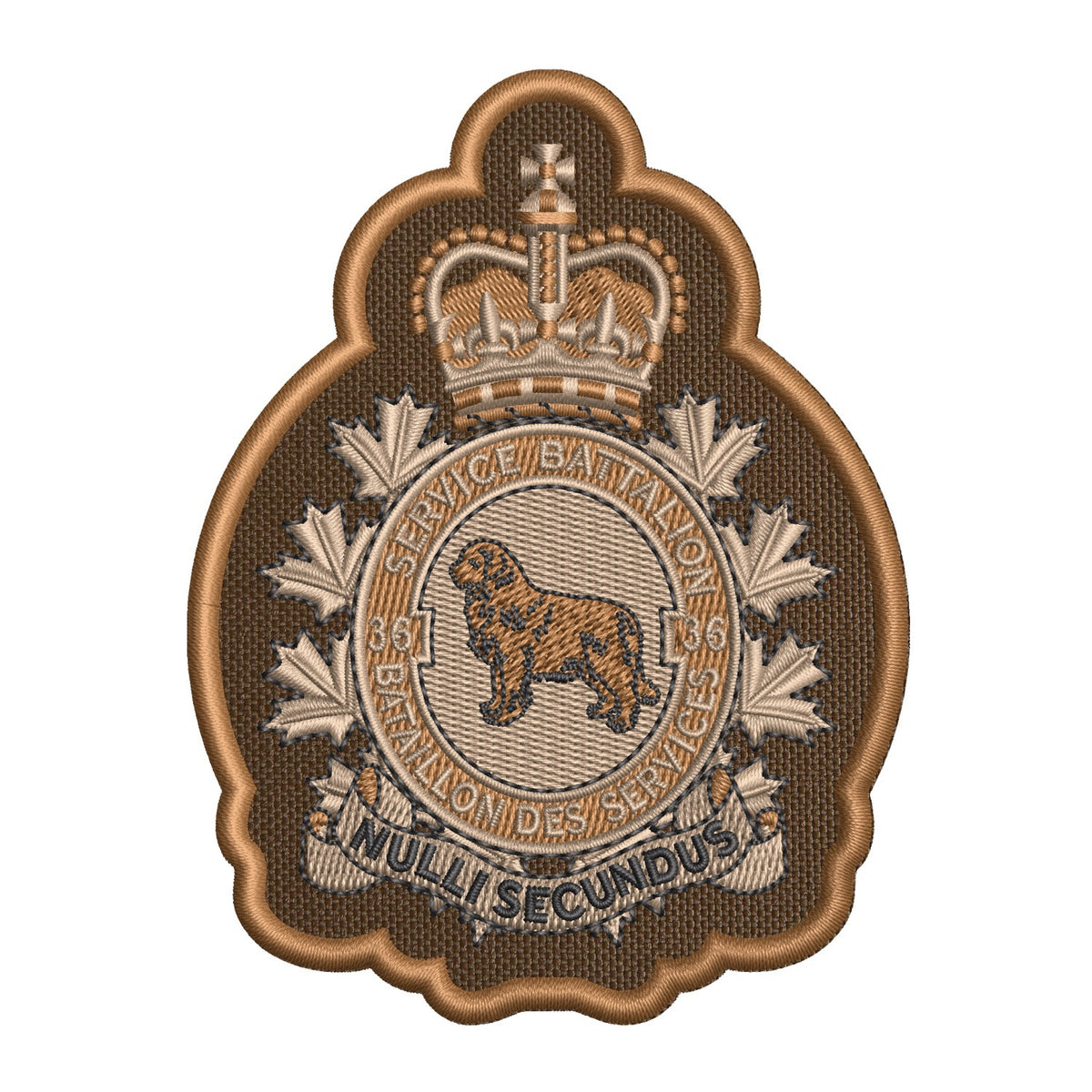 Military Crests: Service Battalion Badges