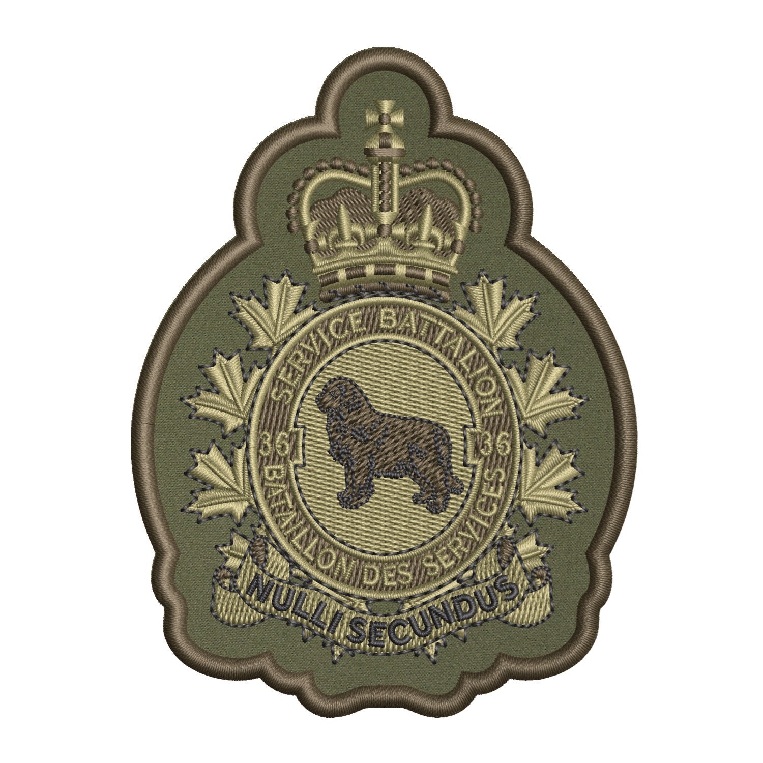 Military Crests: Service Battalion Badges