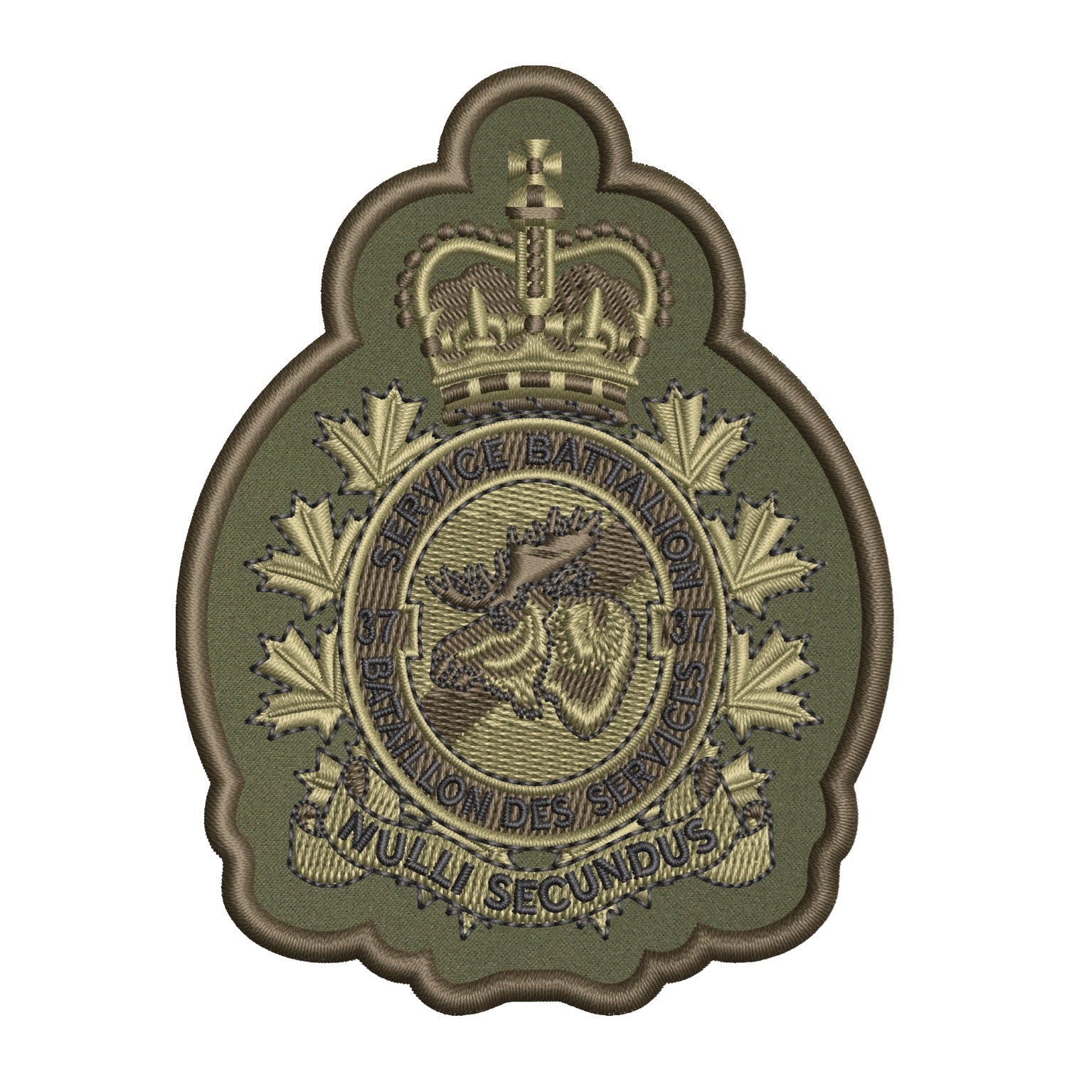 Military Crests: Service Battalion Badges