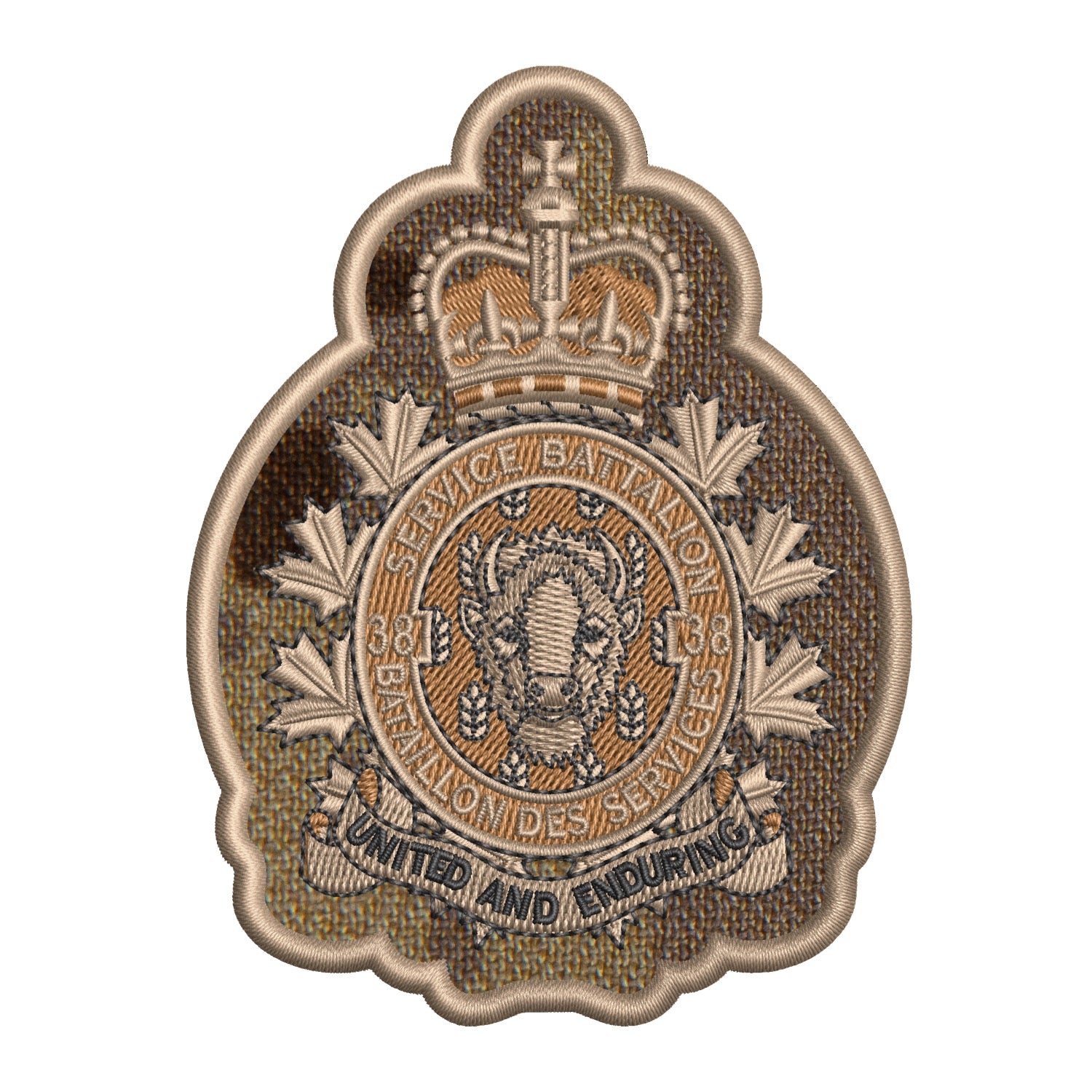 Military Crests: Service Battalion Badges