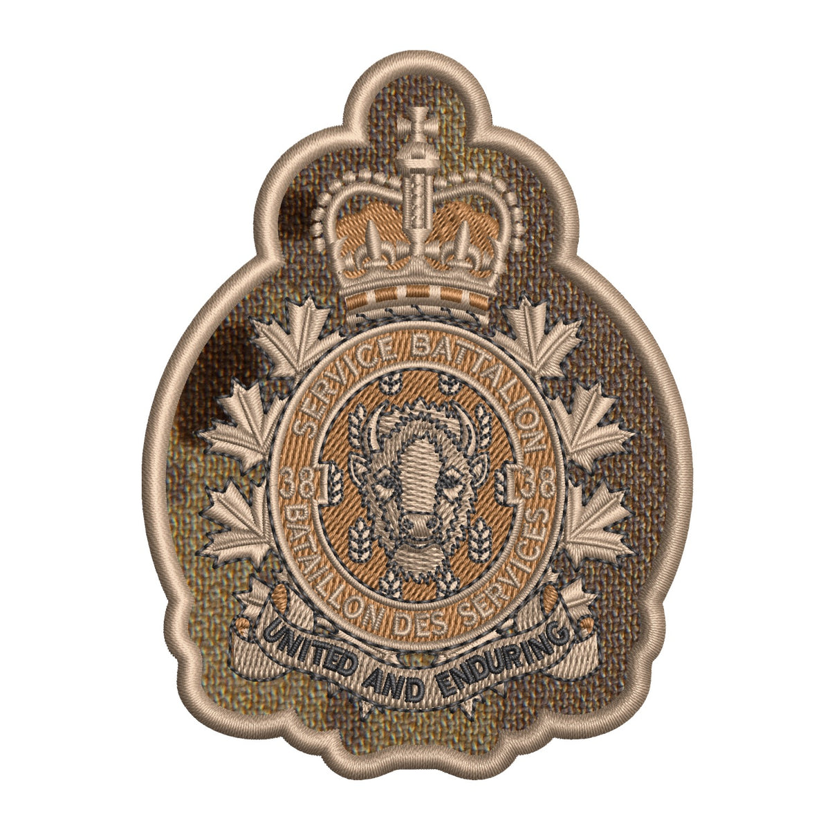 Military Crests: Service Battalion Badges