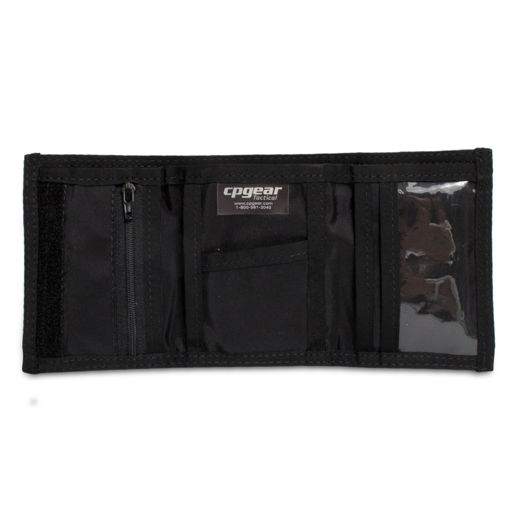 Zippered Trifold Wallet