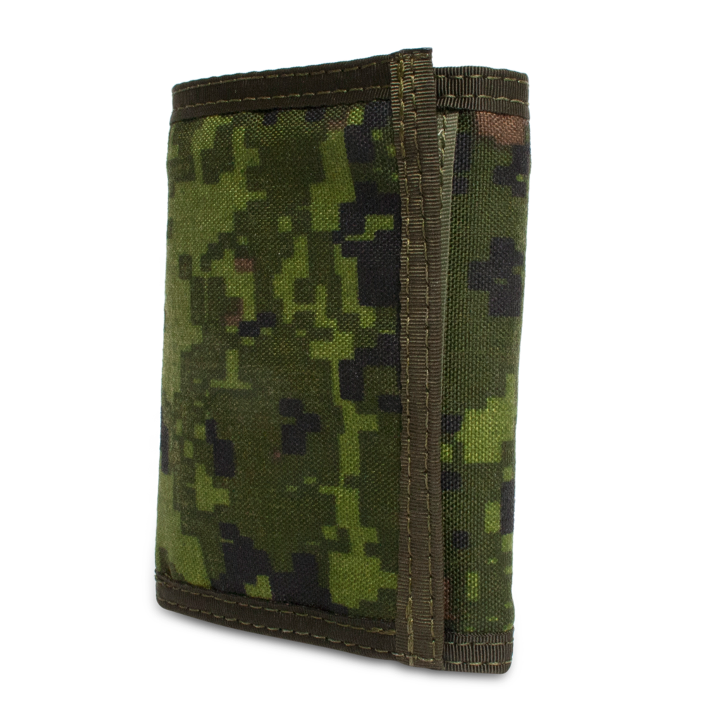 Zippered Trifold Wallet