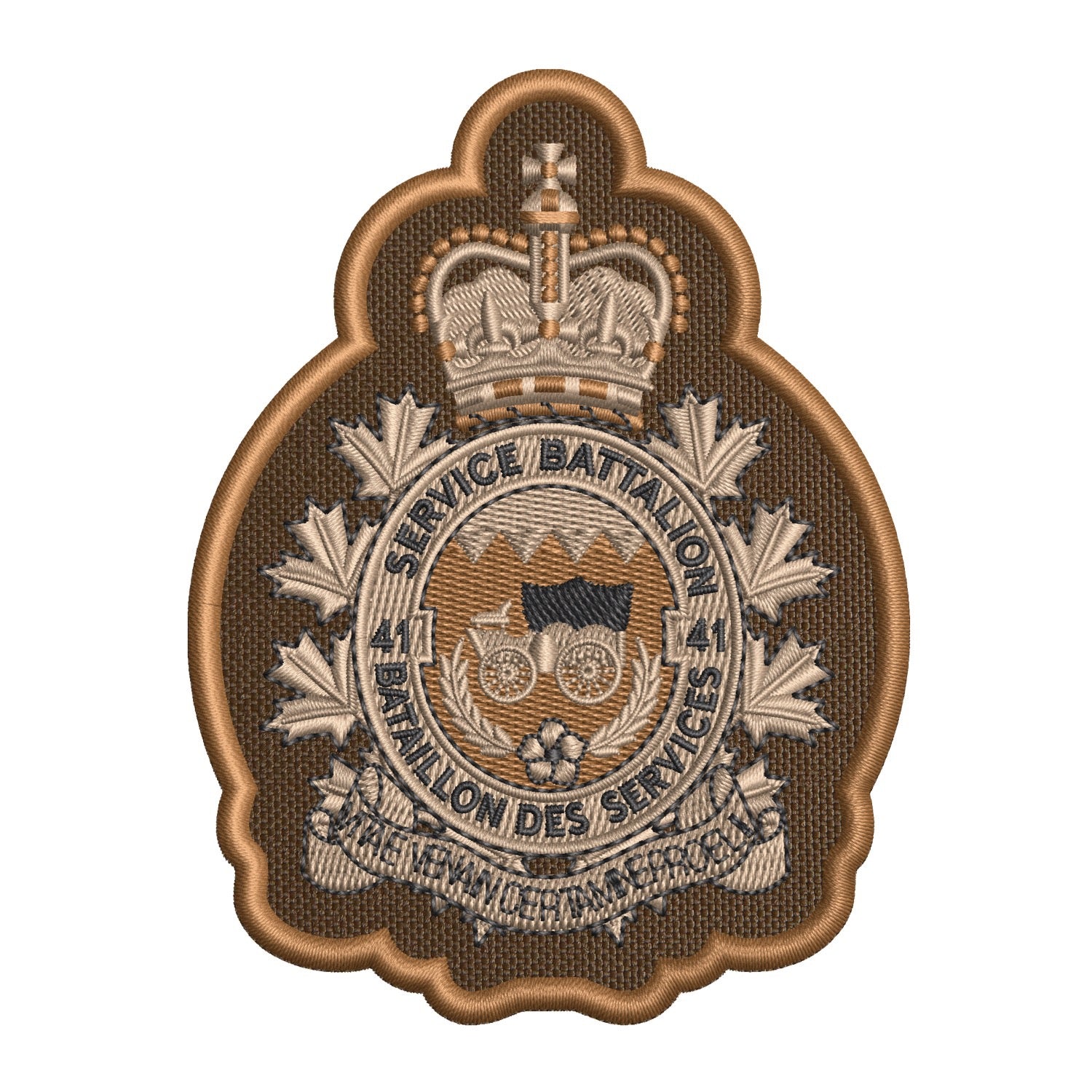 Military Crests: Service Battalion Badges