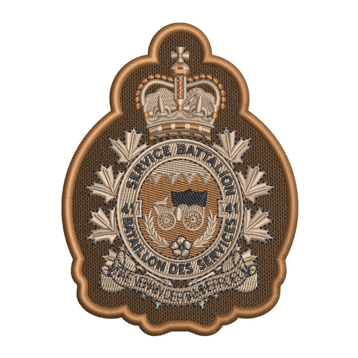 Military Crests: Service Battalion Badges