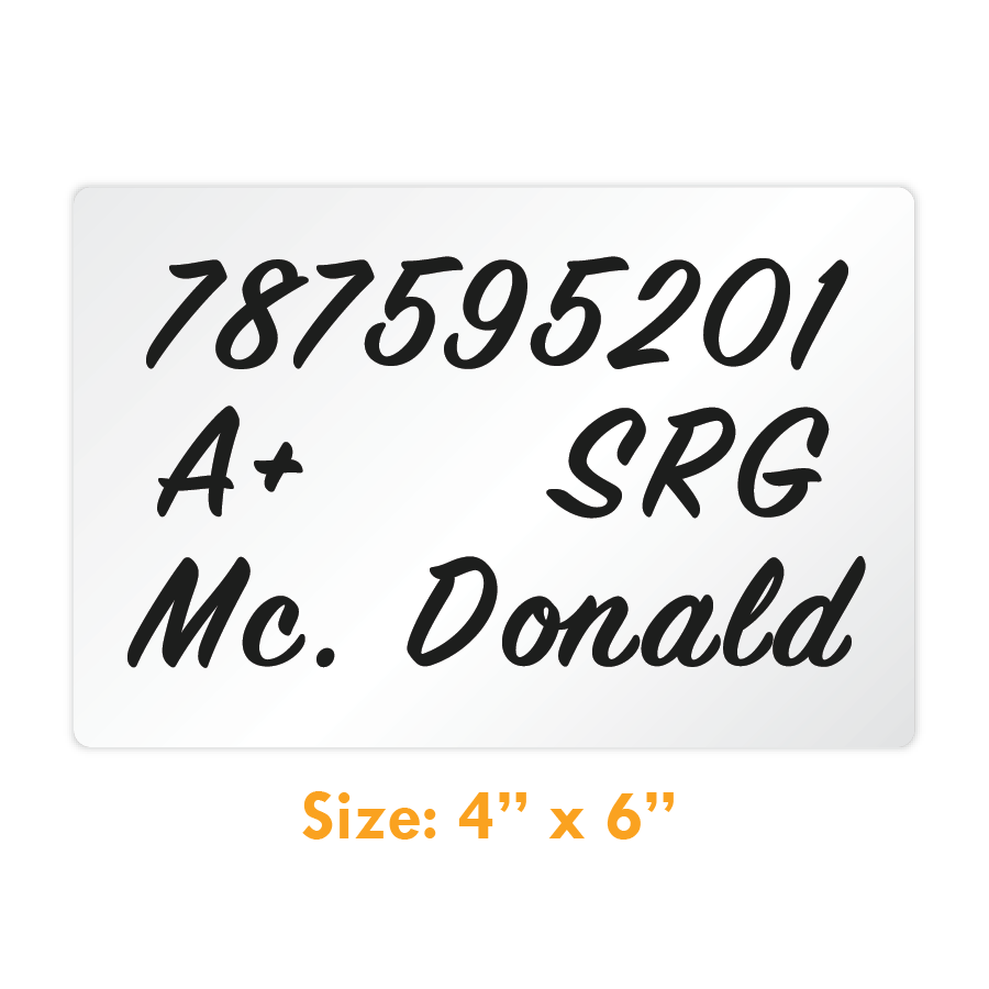 Detachable Mini Whiteboard/Dry Erase Board