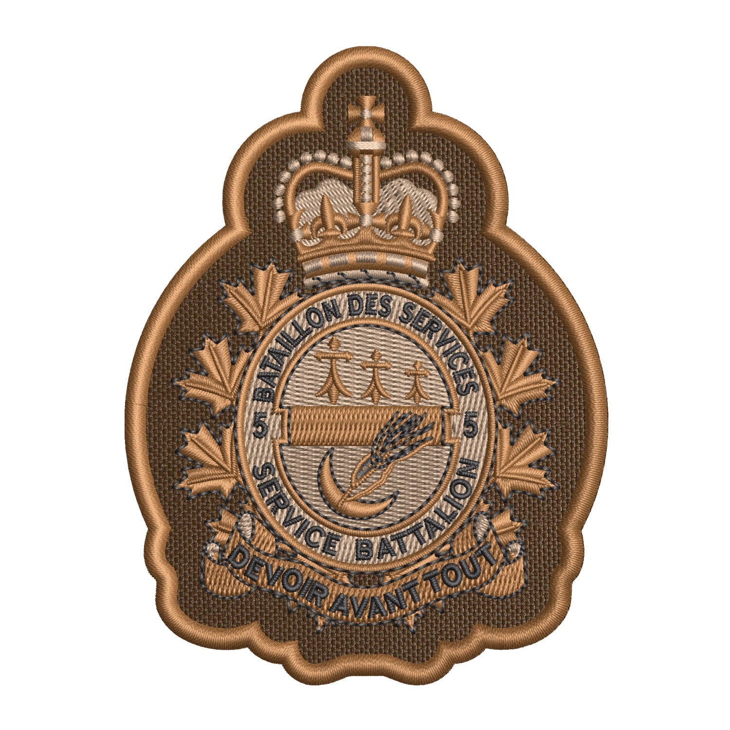Military Crests: Service Battalion Badges