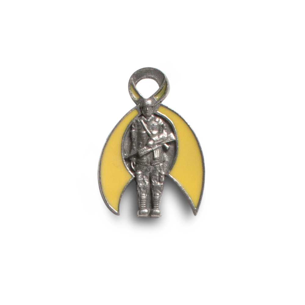 Support your troops pin