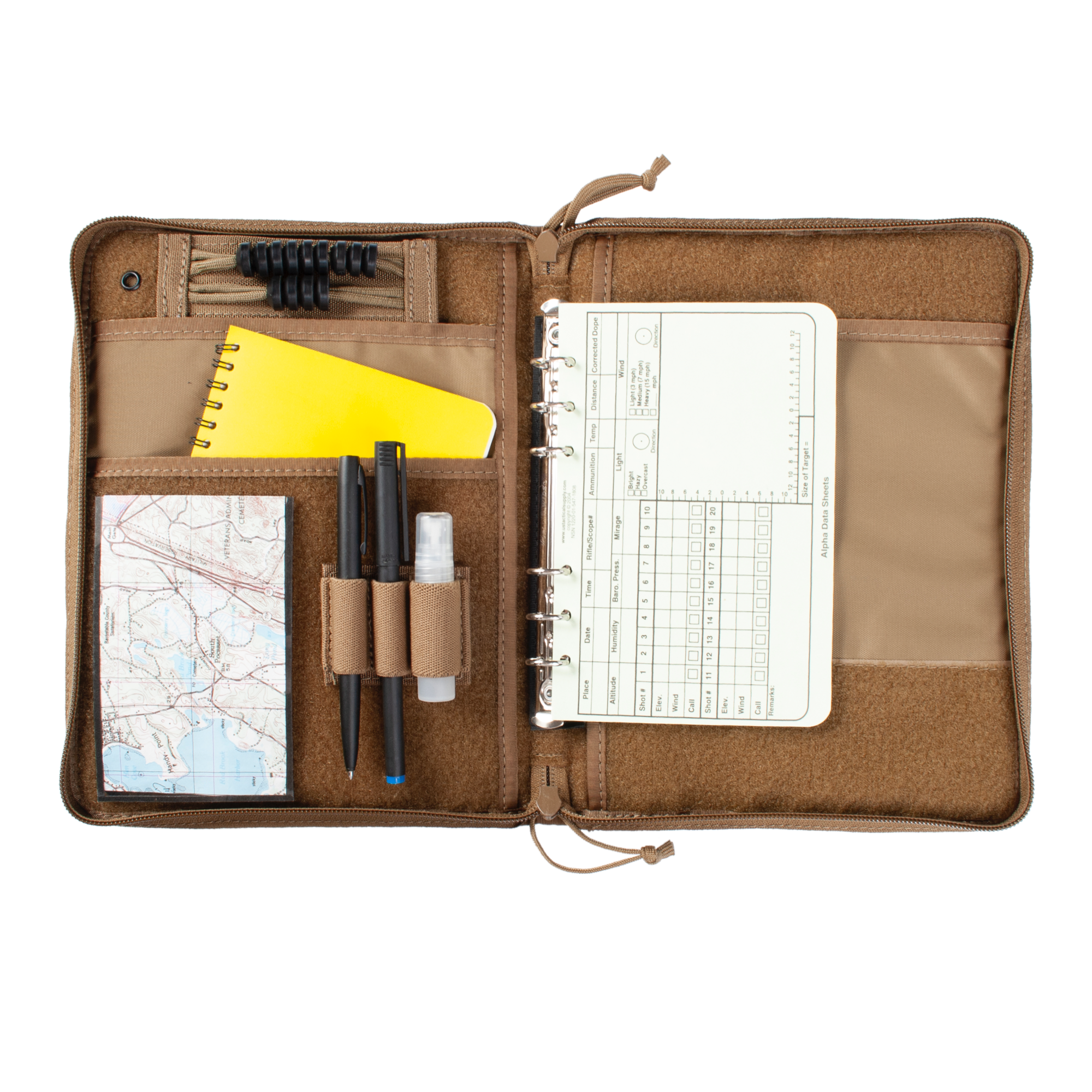 Detachable 6-Ring Binder Clip (Fits 6 hole, 4 ⅝ x 7inch paper)