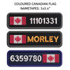 Canadian Flag Nametape
