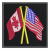 Crossed Flags Badge