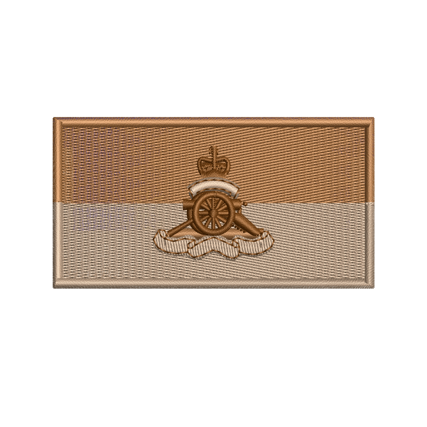 Military Flag Patches: Artillery Branch