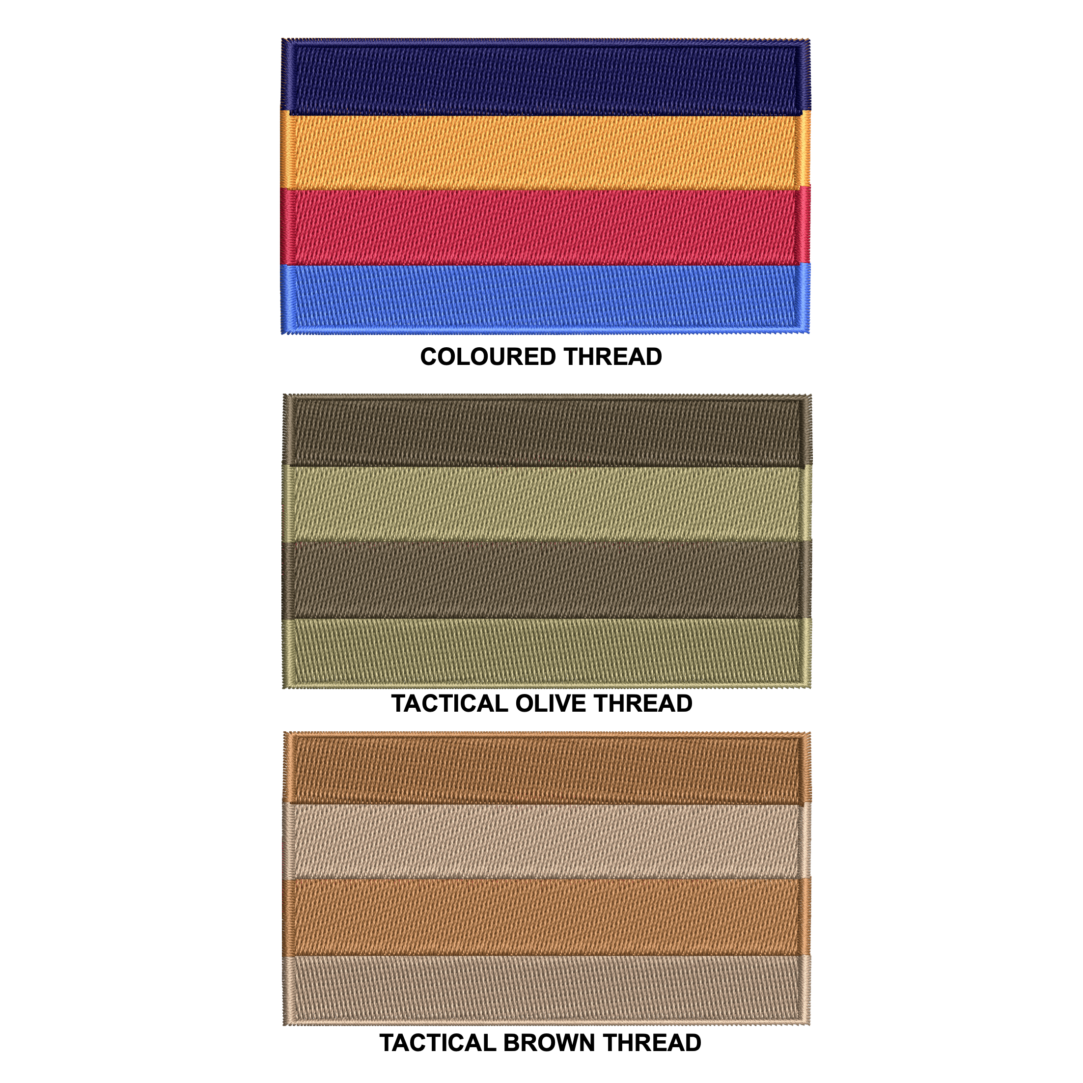 Military Flag Patches: Branch Flags
