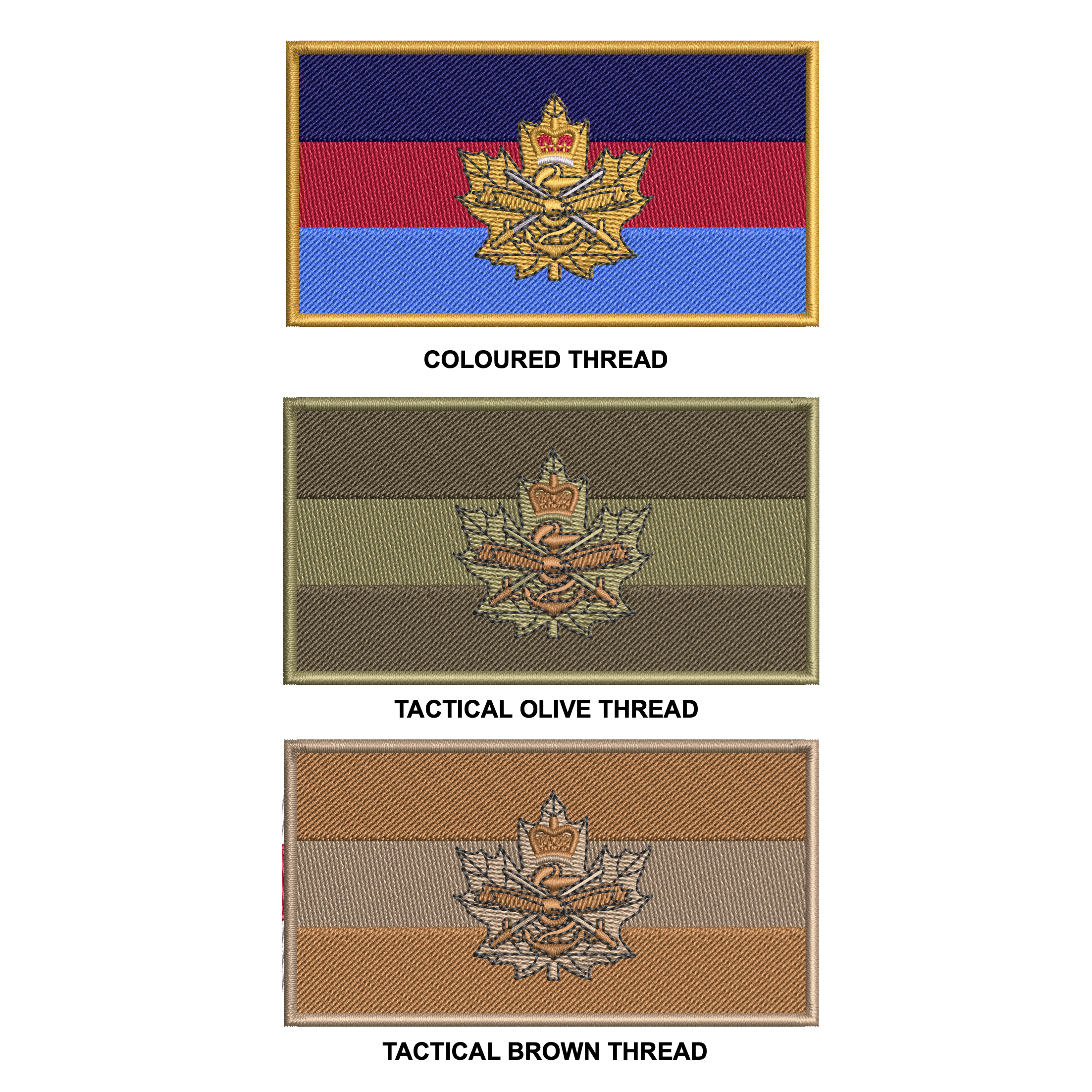 Military Flag Patches: Branch Flags