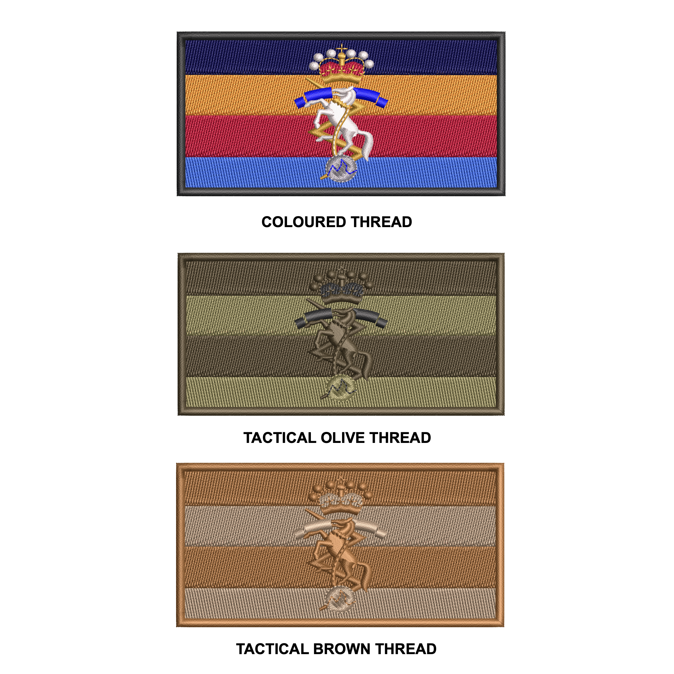 Military Flag Patches: Branch Flags