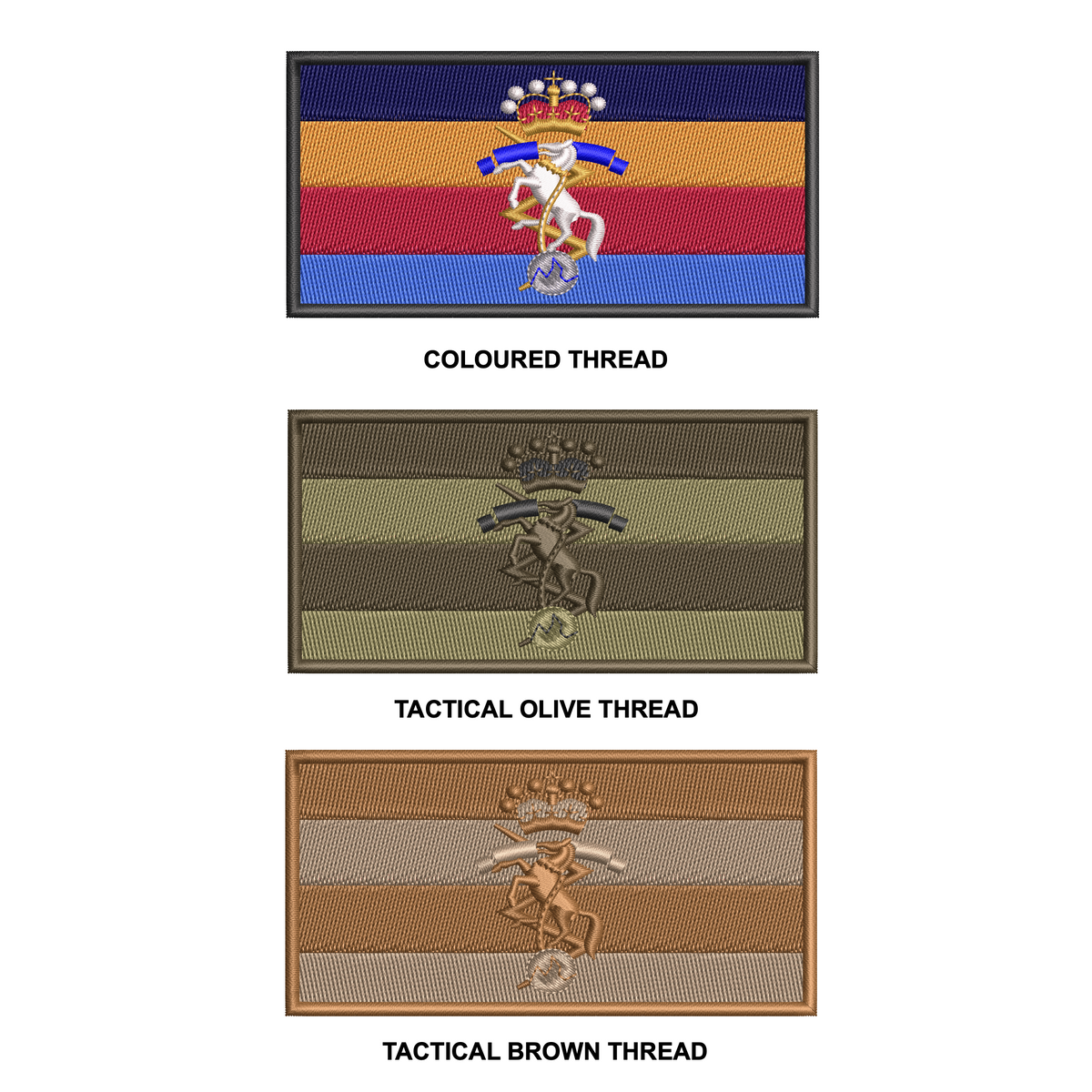 Military Flag Patches: Branch Flags