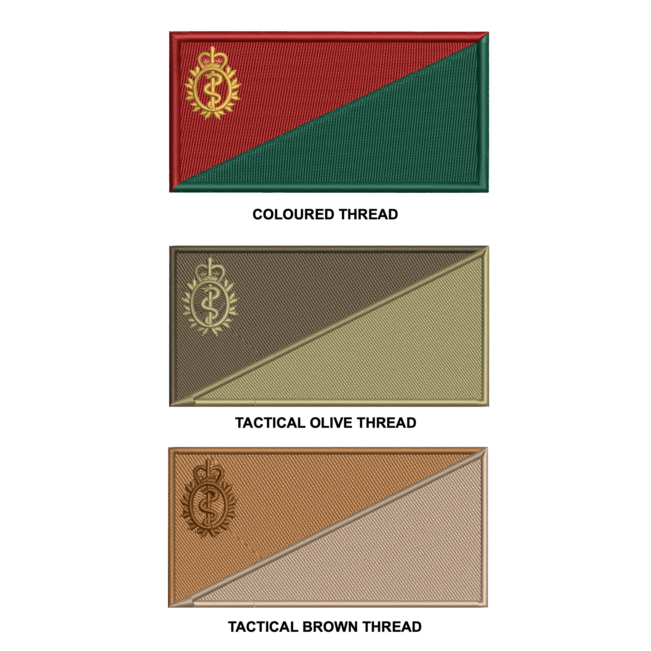 Military Flag Patches: Branch Flags