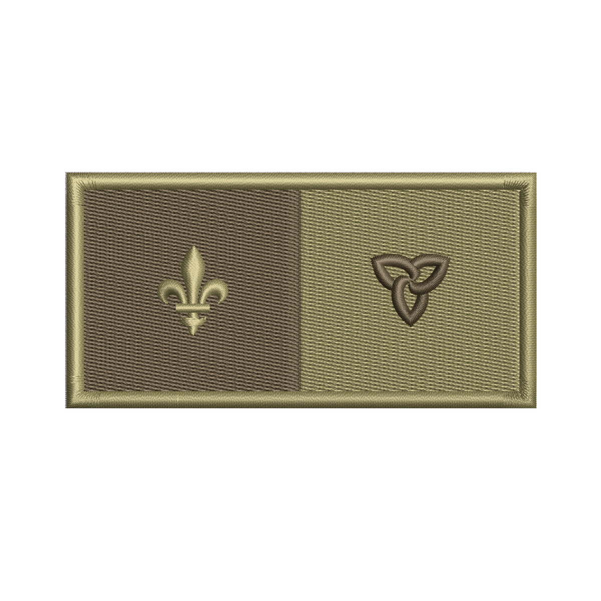 Franco-Ontarian Flag Patch