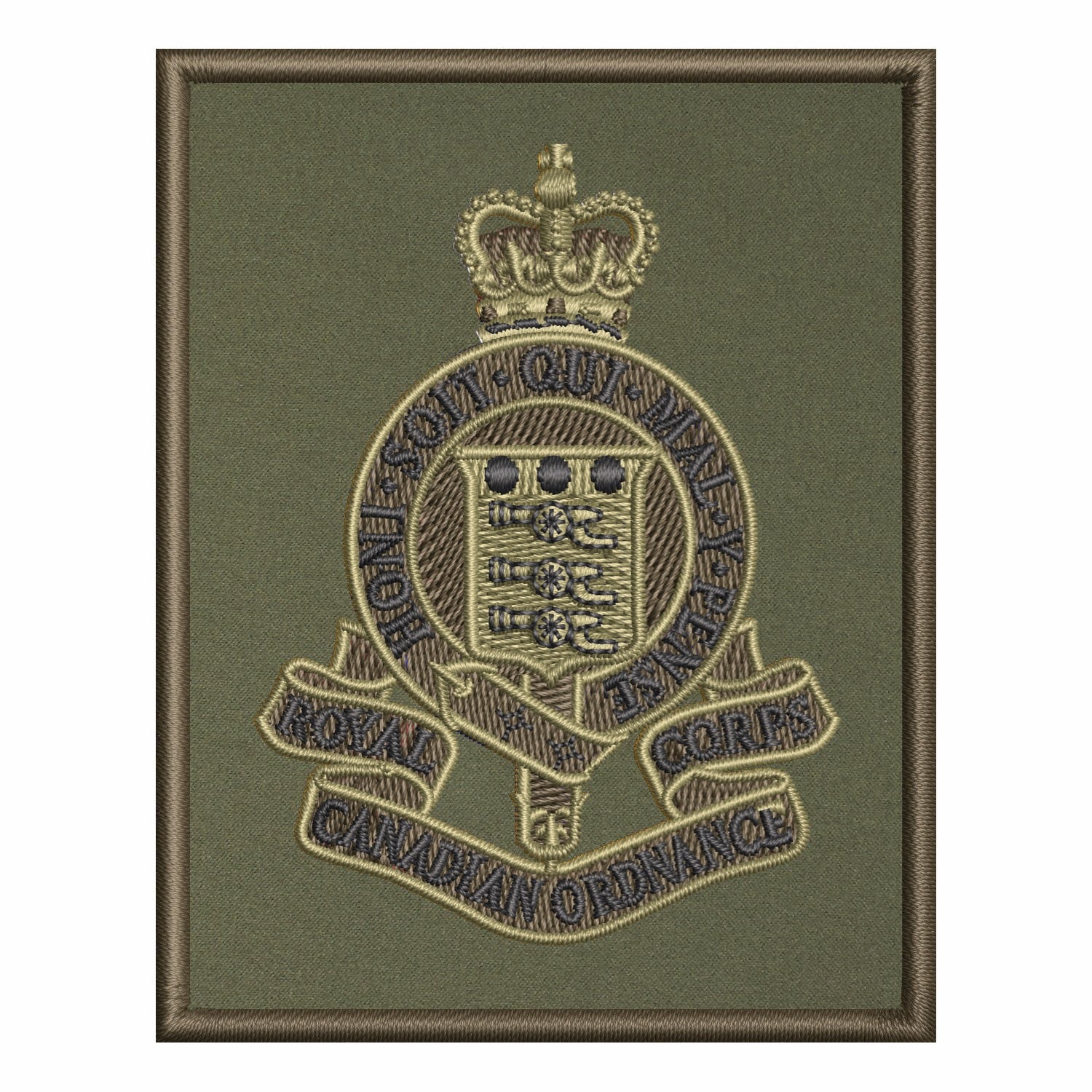 Royal Canadian Ordnance Corp badge