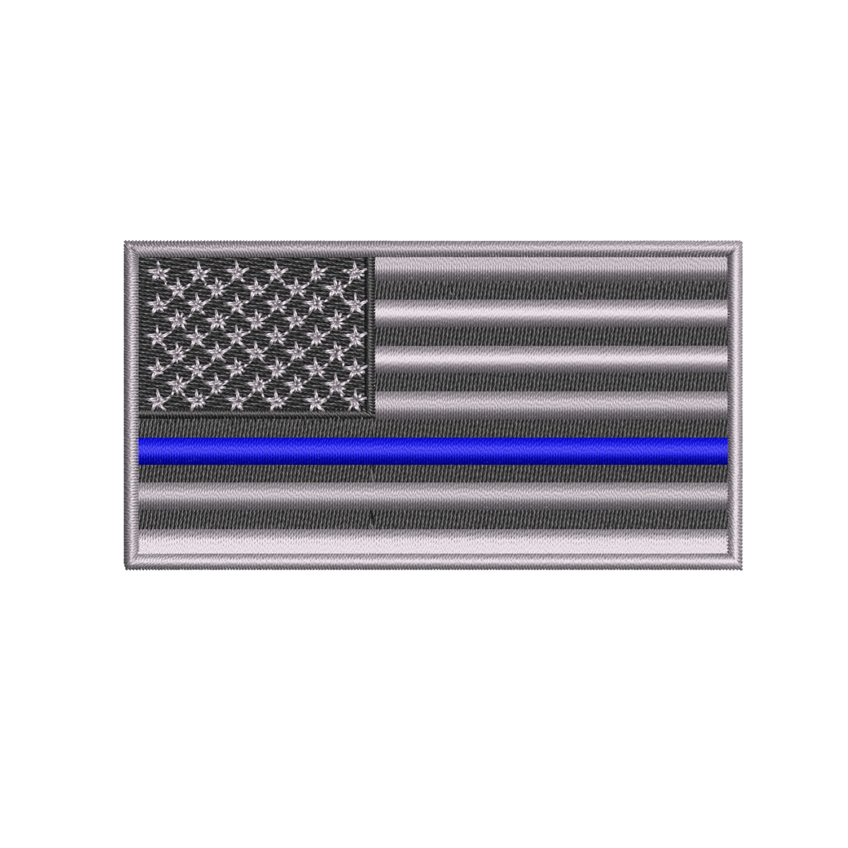 Thin Blue Line American Flag