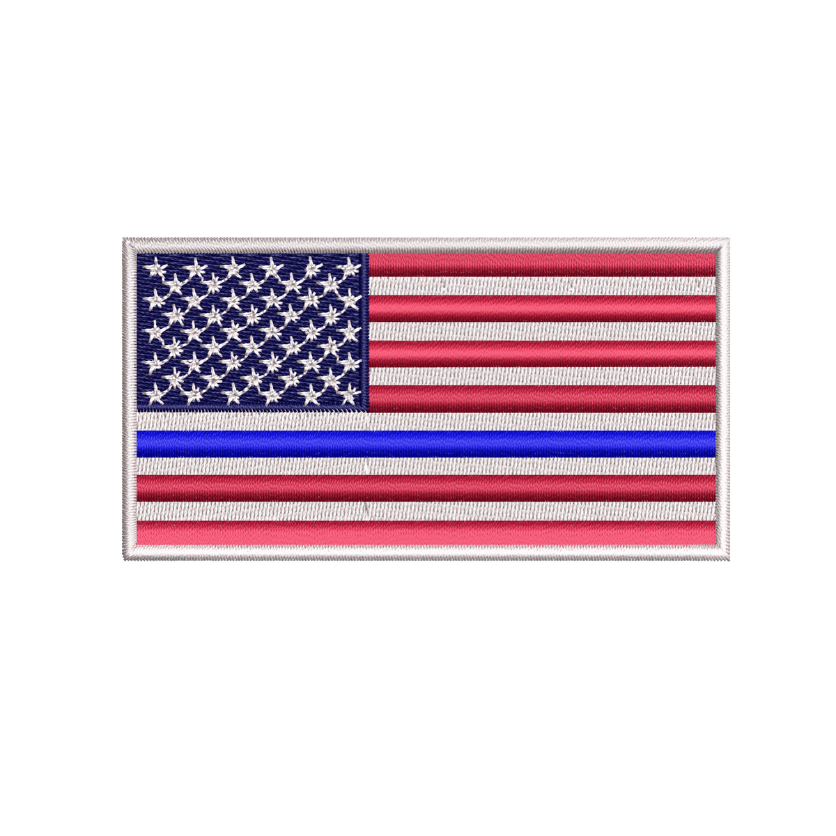 Thin Blue Line American Flag
