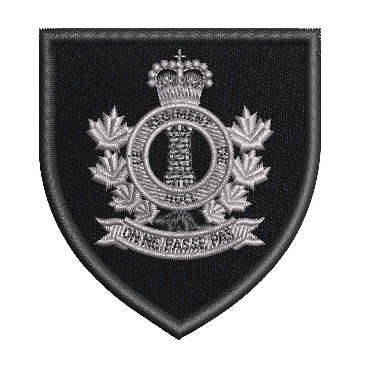 Le Régiment De Hull Cap Badge