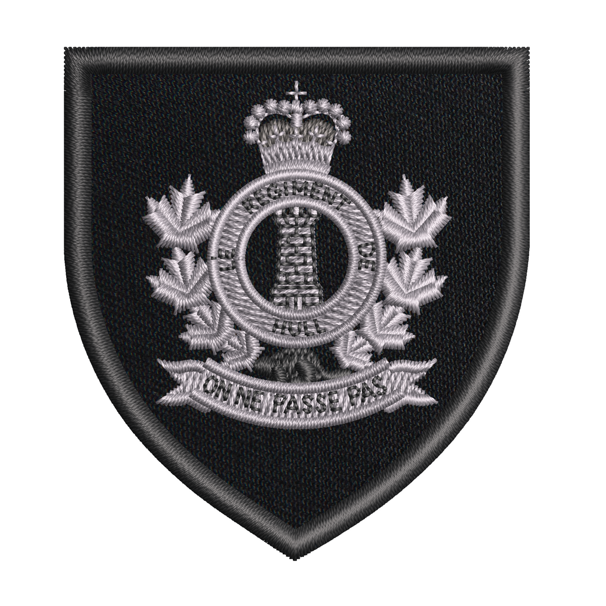 Le Régiment De Hull Cap Badge