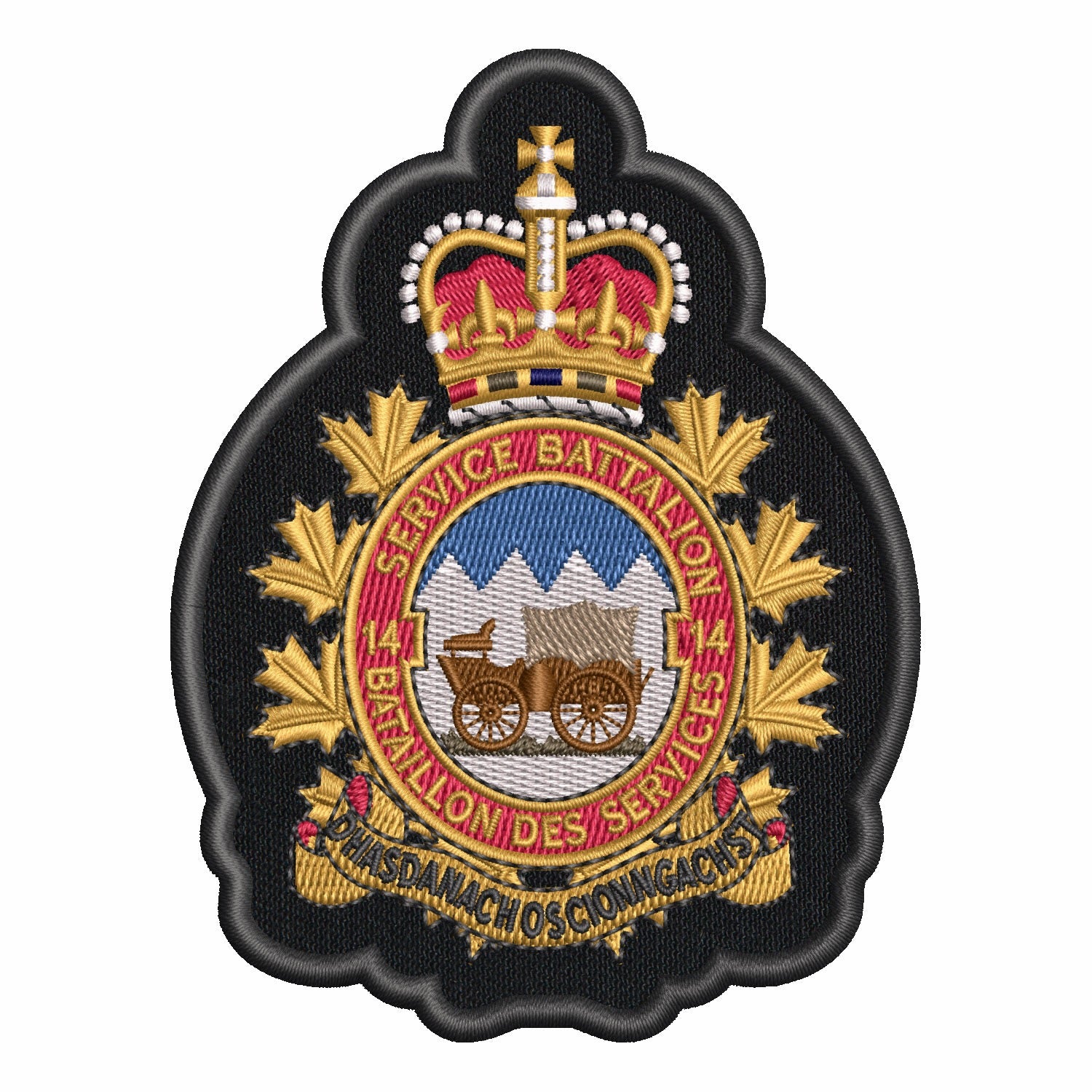 Military Crests: Service Battalion Badges
