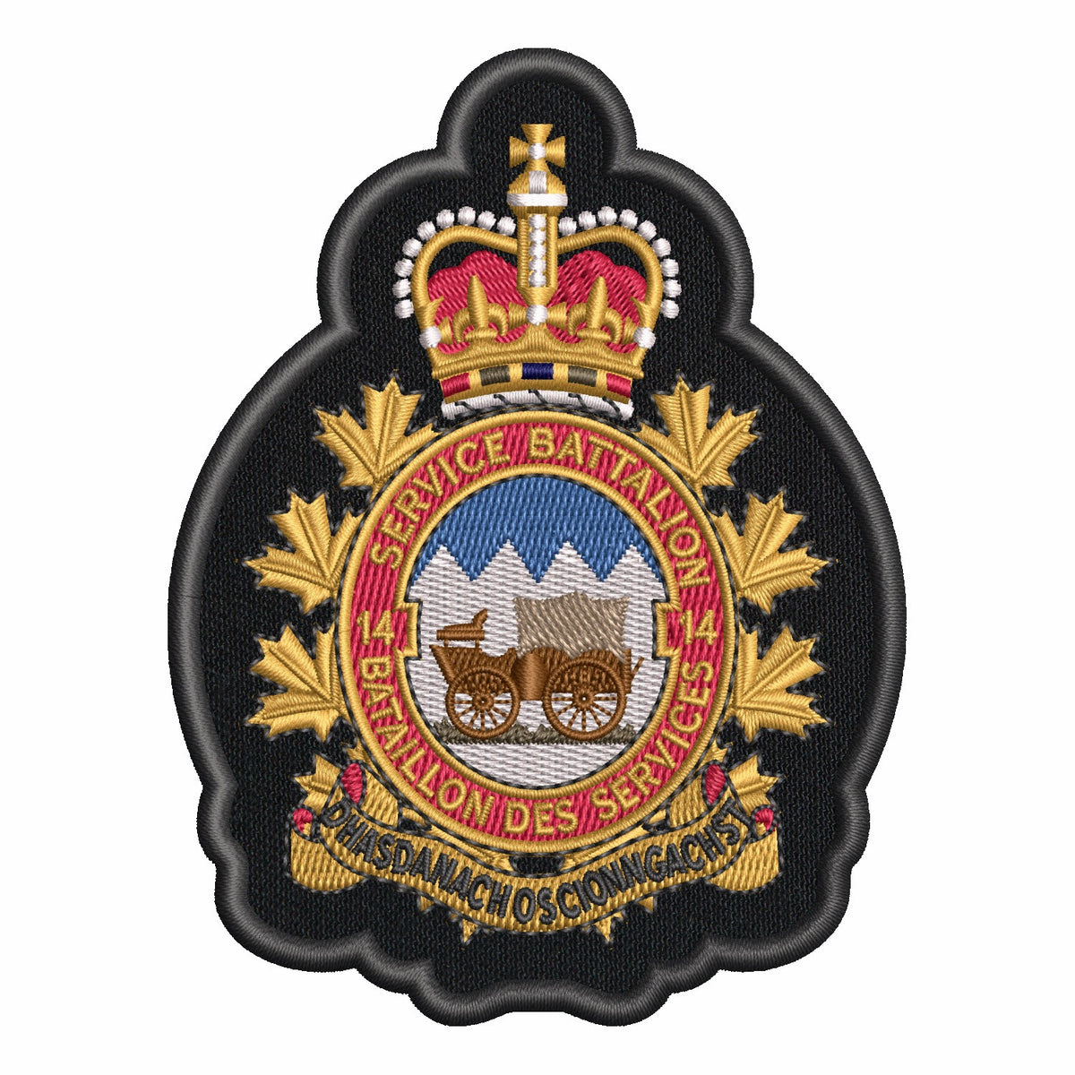 Military Crests: Service Battalion Badges