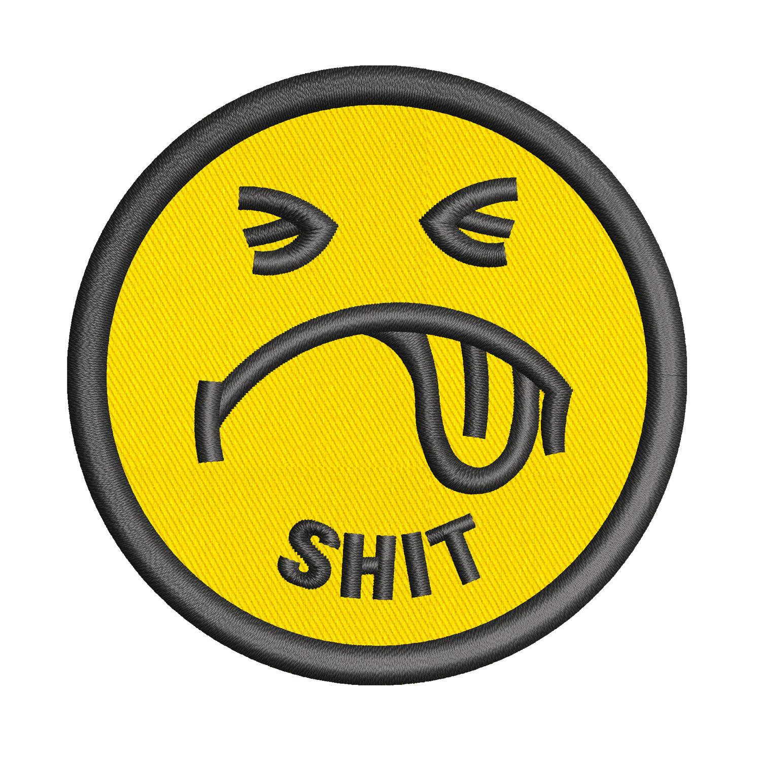 Shit Smiley Patch