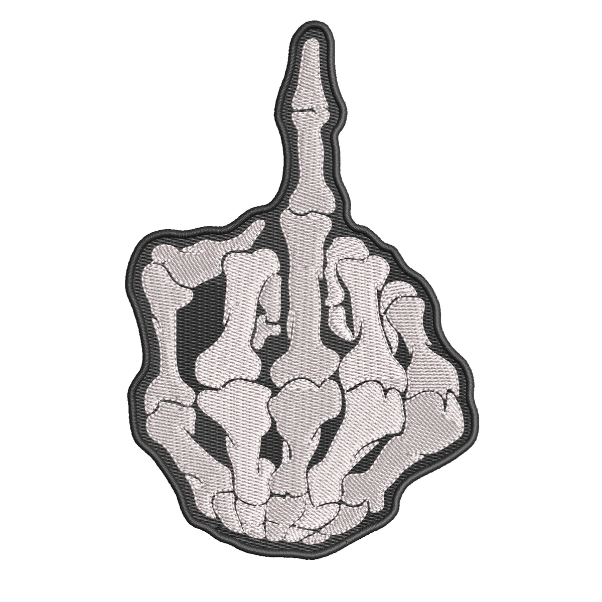 Skeleton Finger Patch