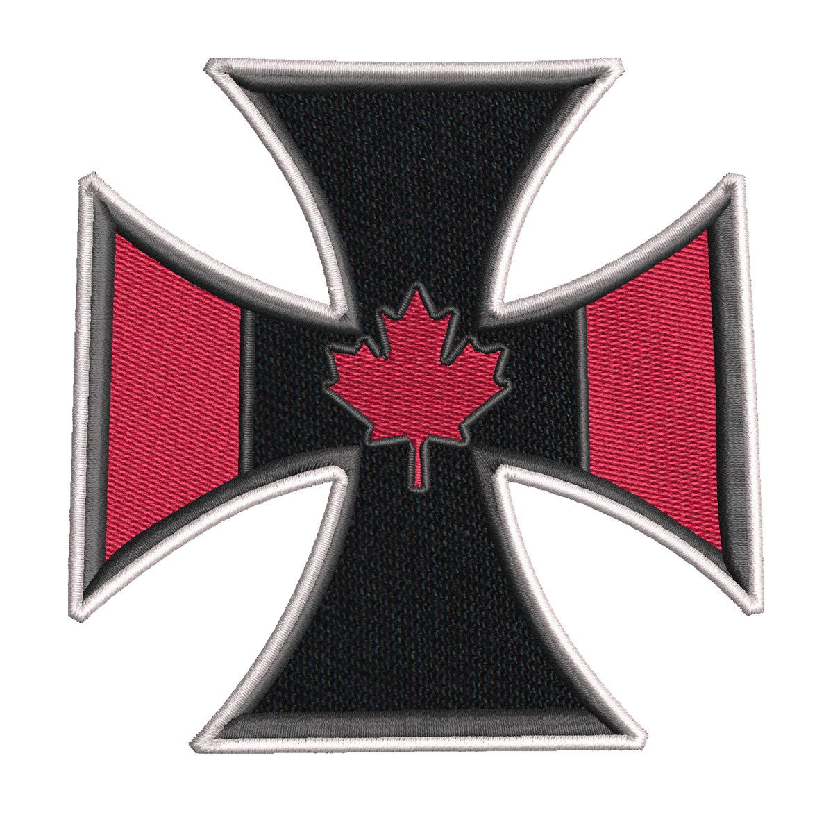 Patriotic Cross Patch